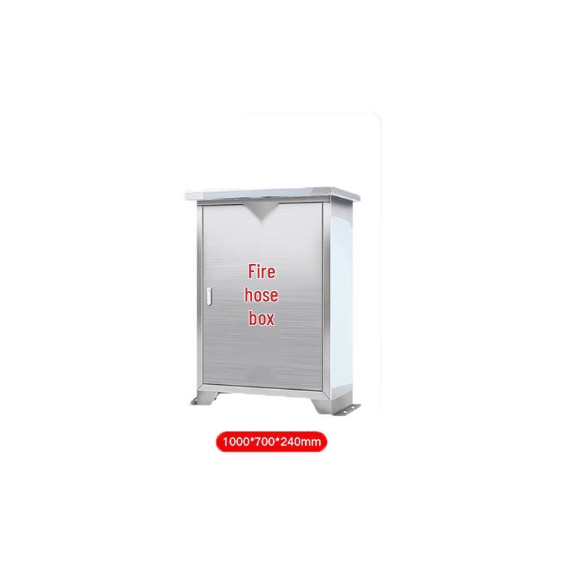 Miling 304 Stainless Steel Outdoor Fire Cabinet 1000x700x240mm