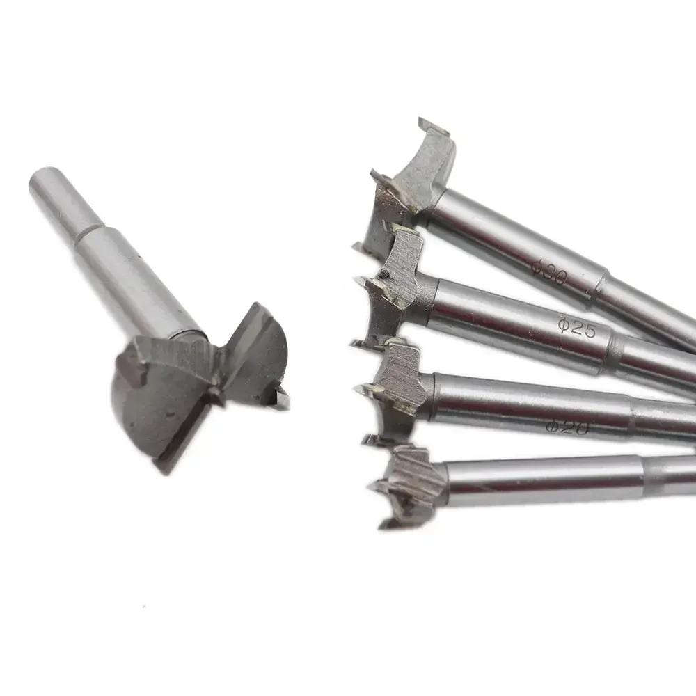 1pc Wood Drill Bit Set - Self-Centering Hole Saw Cutter (15-35mm)