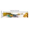 Marble Linen Table Flag Coffee Table Dining Table Decoration Tablecloth Thermal Insulation Non-Slip Dining Table Cloth Cover