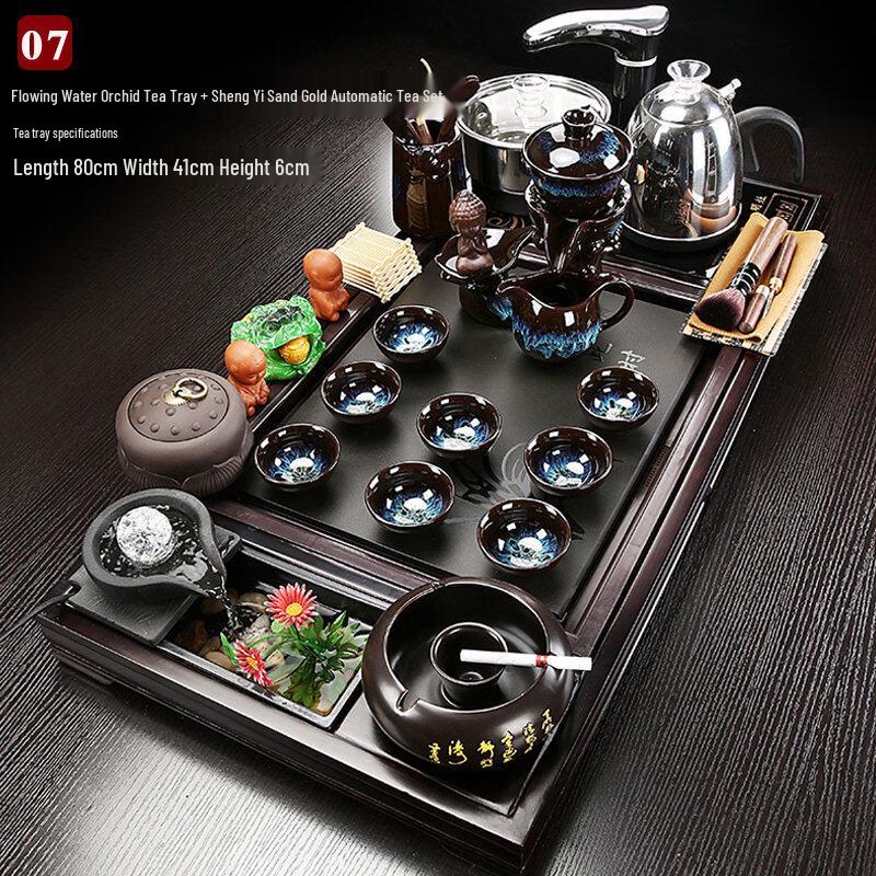 Automatic Ceramic Kung Fu Tea Set