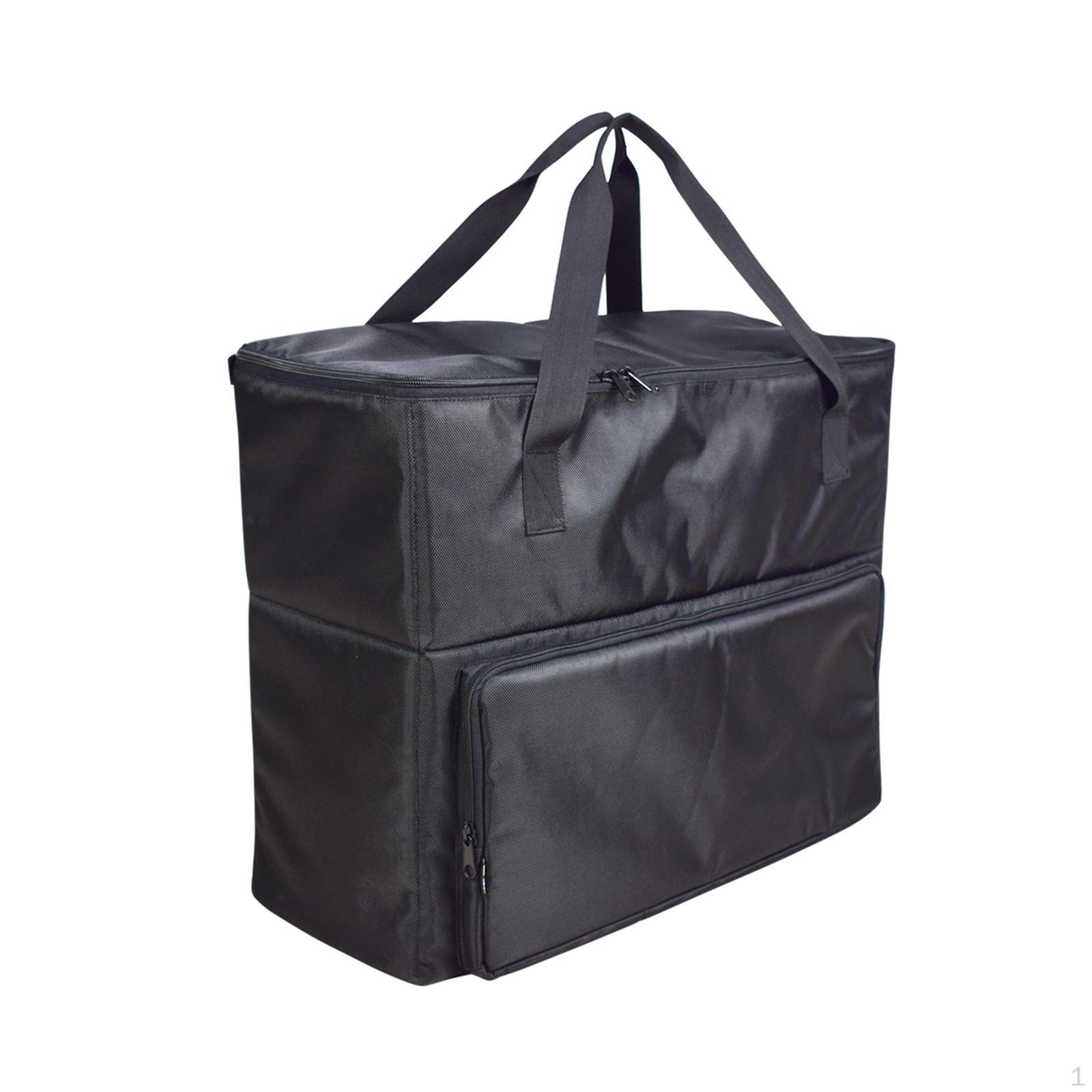 

Компьютерная сумка для хранения монитора на молнии Оксфордская переноска Портативная защитная сумка для экрана для путешествий 56cmx22cmx45cm