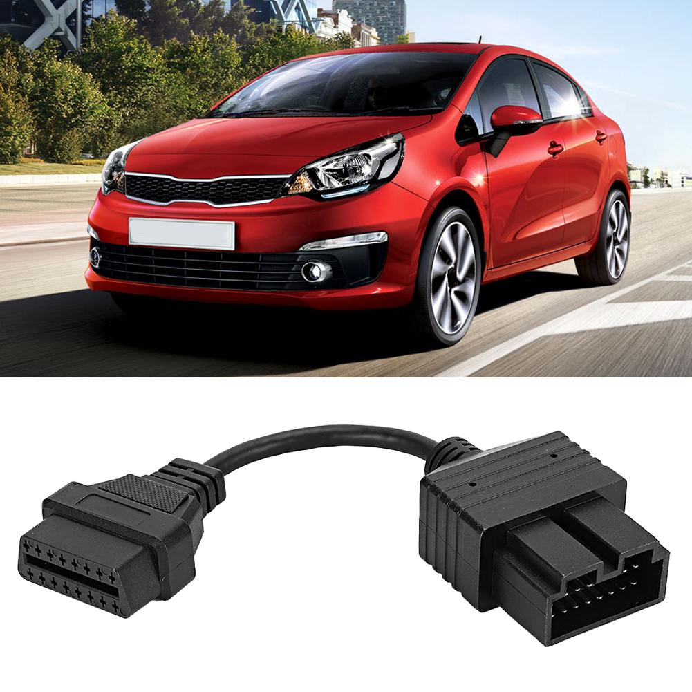 20Pin To 16Pin OBD2 Diagnostic Cable Adapter Connector Fits for KIA