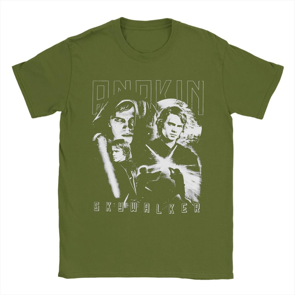 Anakin Skywalker T Shirt for Men Pure Cotton Casual T-Shirt O Neck  Tees Short Sleeve Clothing Plus Size