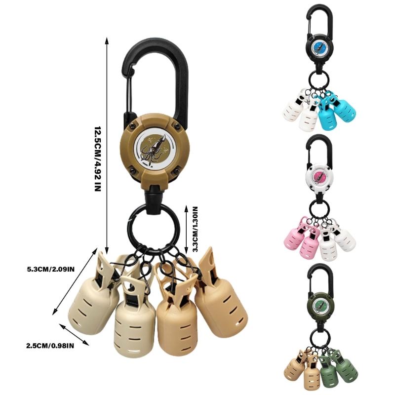 Squid Jig Protector Fishing Hook Cover with Retractable Buckles Fishing Lure Protective Caps Fishing Hook Bonnets