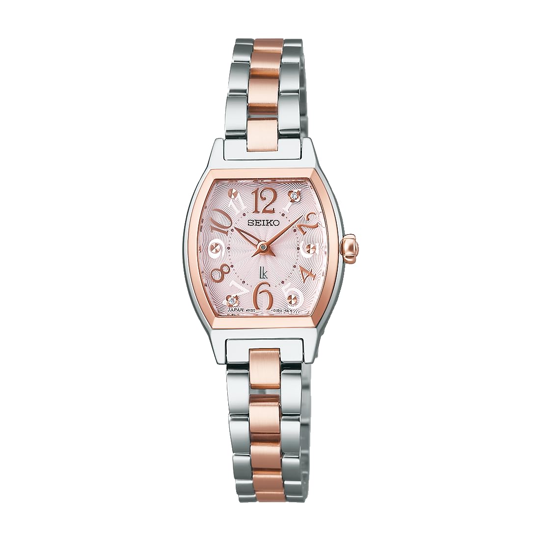 

[Seiko Watch] Watch Lucia Happy Collection 2025 SS Main Series SSWA012 Women s Silver + Silky Pink