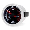 2026 Auto Car White LED Smoke Lens Boost Turbo Meter BAR -1~2 BAR 2" 52mm Boost Gauge with Sensor for Petrol Racing Car 12V