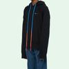 Off-White Arrow Gradient Drawstring Loose Fit Black Men's OMBB057F19E300101060