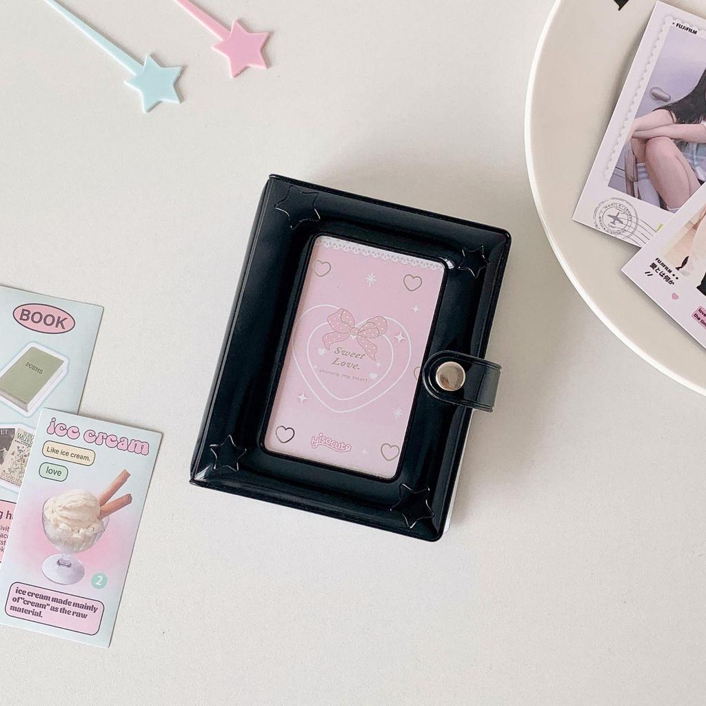 Compact High-Value One-Grid Photo Album for Instant Camera Pictures and Star-Chasing Cards