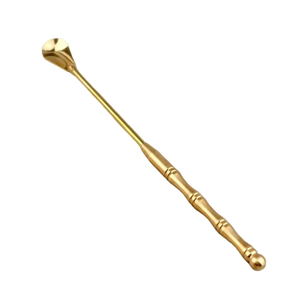 Modern Copper Incense Spoon Durable Handmade Tool for Burner Room Decoration Scented Stick Holder