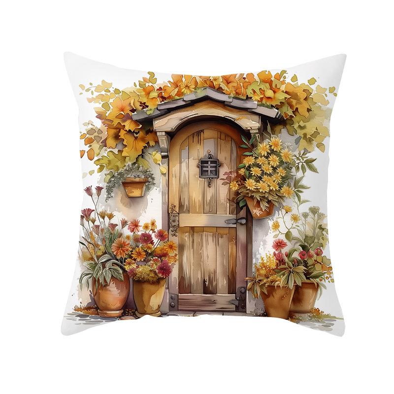 Pillow Cover Farm Livestock Series Holiday Decoration Pillow Cover Bedroom Living Room Cushion Cover