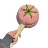 Cute Tomato Design Maifan Stone Saucepan