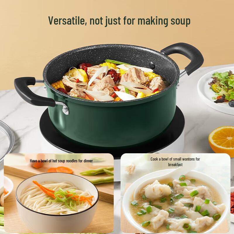 Chuda Huang Cuifu 22cm Aluminum Alloy Soup Pot