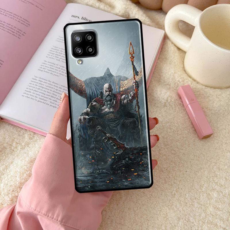 Kratos God of War Case For Samsung Galaxy A54 A34 A14 A13 A51 A71 A33 A53 A73 A12 A22 A32 A52 A72 A52S Cover Samsung A71 4G