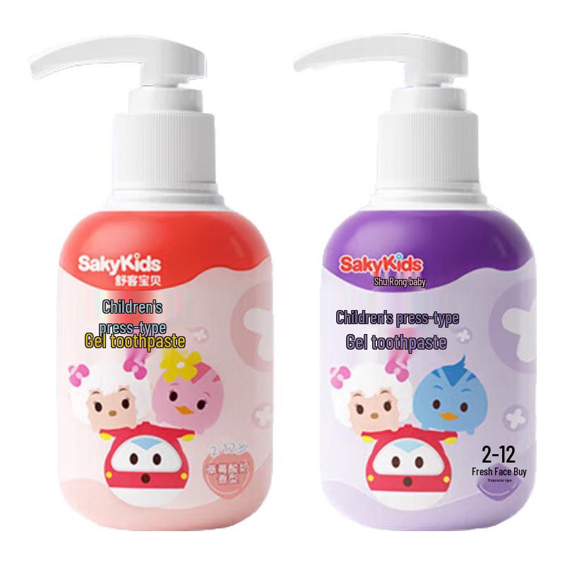 

Shuke Baby Kids Grape Fluoride Gel Toothpaste (8 x 150g)