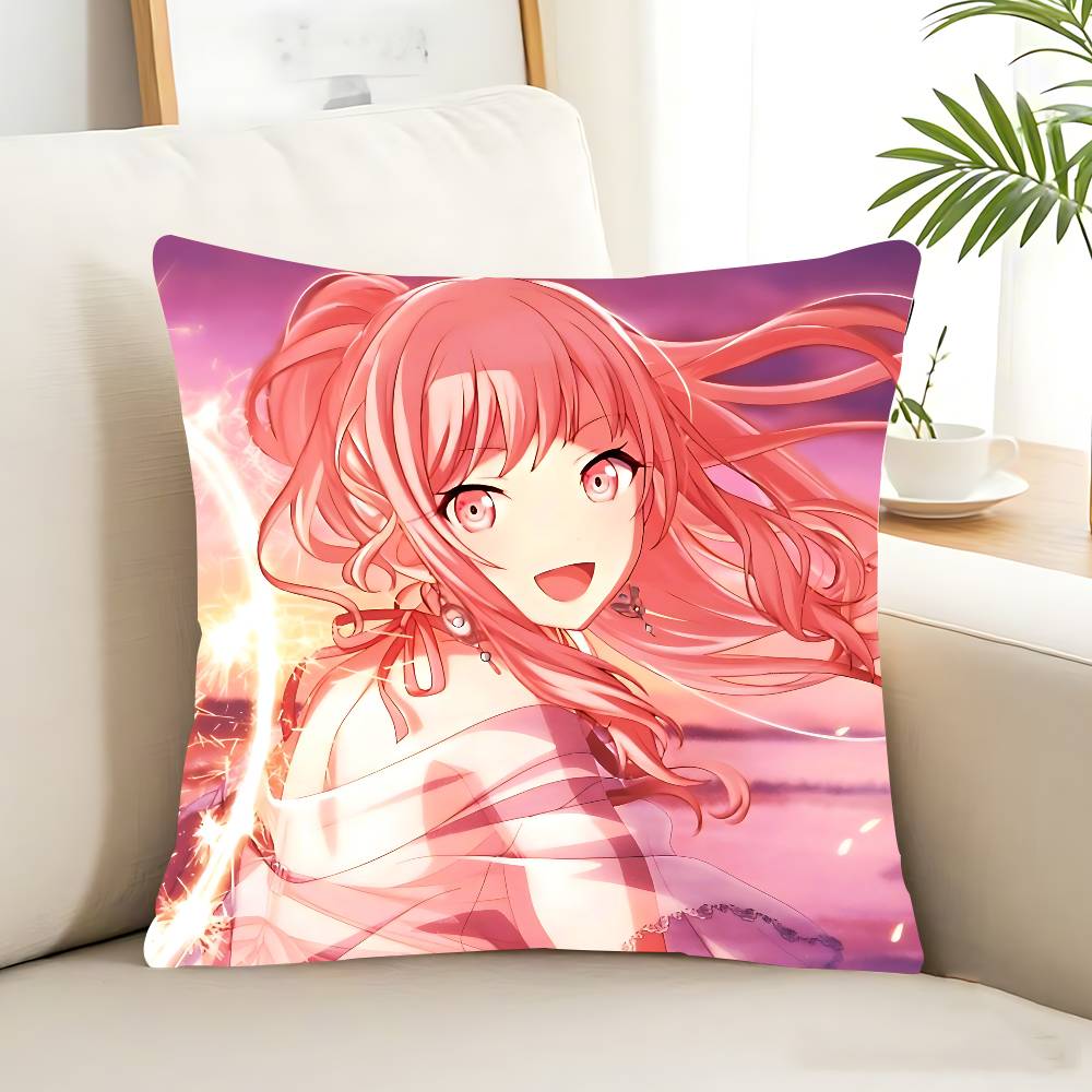 Akiyama Mizuki Anime Pillow Case Removable Washable Cushion Cover – All-Season Soft Linen