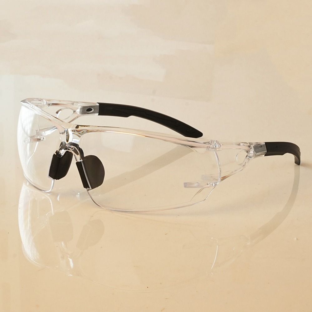 Transparente Schutzbrille Augenschutz Schutzbrille Arbeitsbrille für Arbeit/Labor/Radfahren
