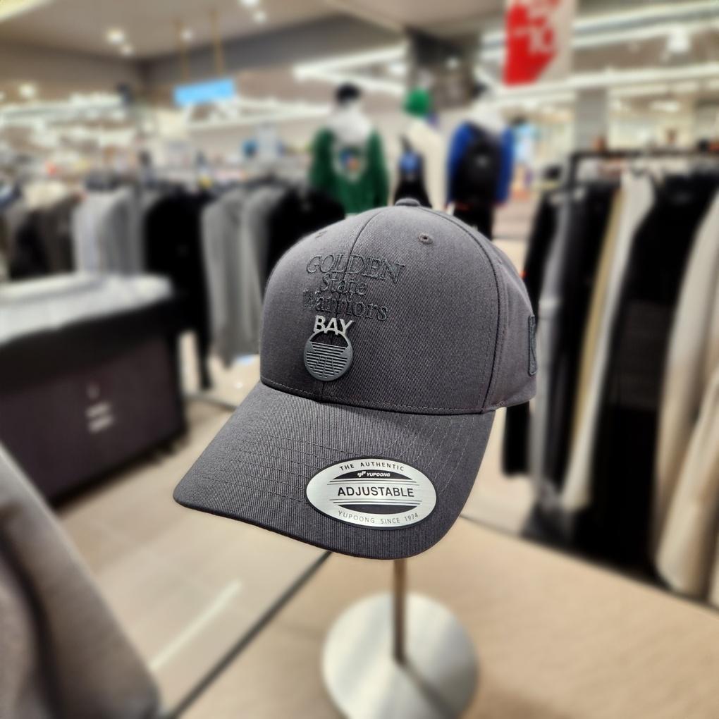 [NBA] Unisex GSW Metal Lettering Embroidered Hard Classic Cap Hat N245AP432P