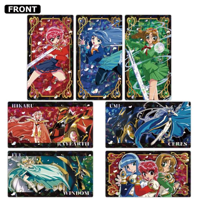 TV Anime "Magic Knight Rayearth" Prism Visual Collection Vol.2 (BOX) 7 Types