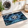 Flannel Kitchen Mat Juventus FC Soft Area Rug Non Slip Floor Carpet Home Decoration