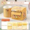 Sticky Notes Pull Out Roll Memo Pad Stationary Cute Capybara Memo Pad  Students Gift