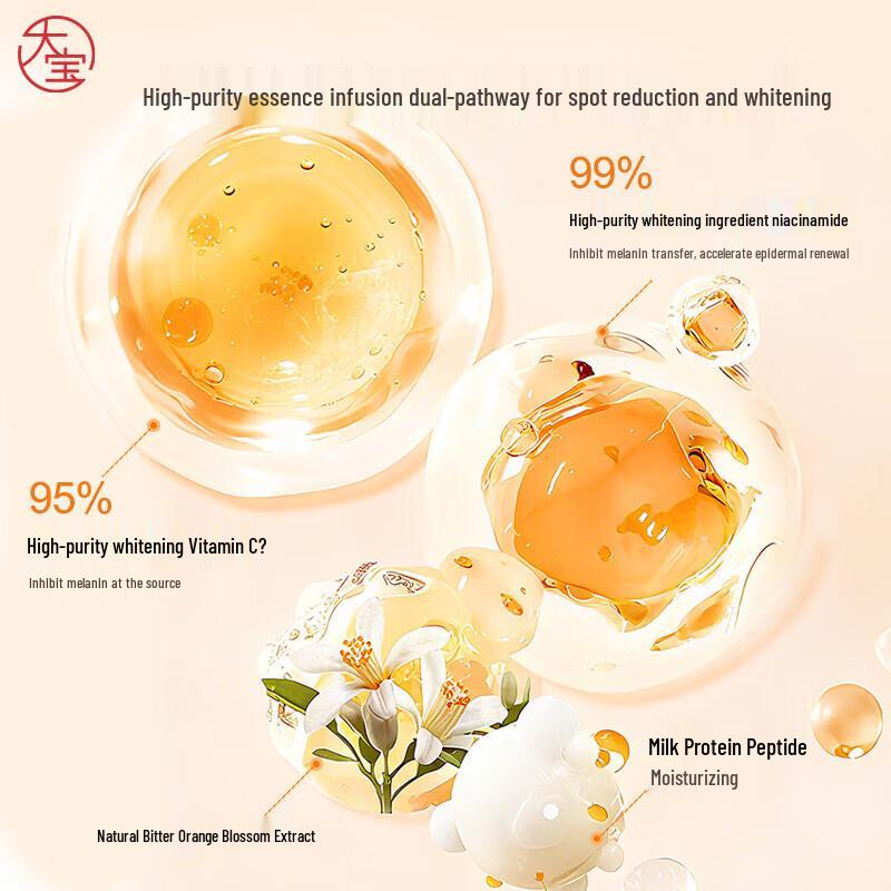 Dabao Vitamin C Whitening & Spot-Fading Serum Lotion 50ml