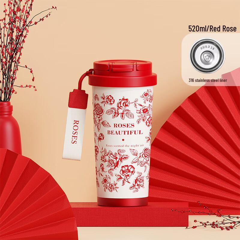 Huazao Baijia WZ316 Insulated Dual-Drink Coffee & Water Bottle