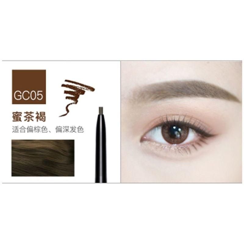 Gracebabi - 2 in 1 Eyebrow Pencil (#04-06)