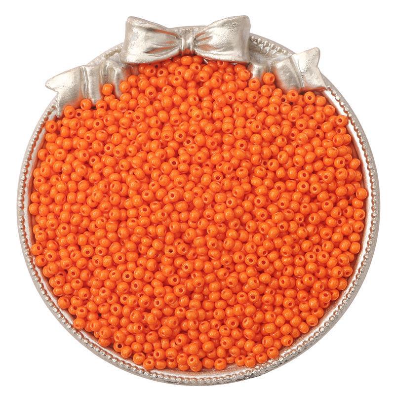 "2/3mm Solid Color Glass Rice Beads for Handmade DIY Jewelry: Bracelets & Necklaces"
