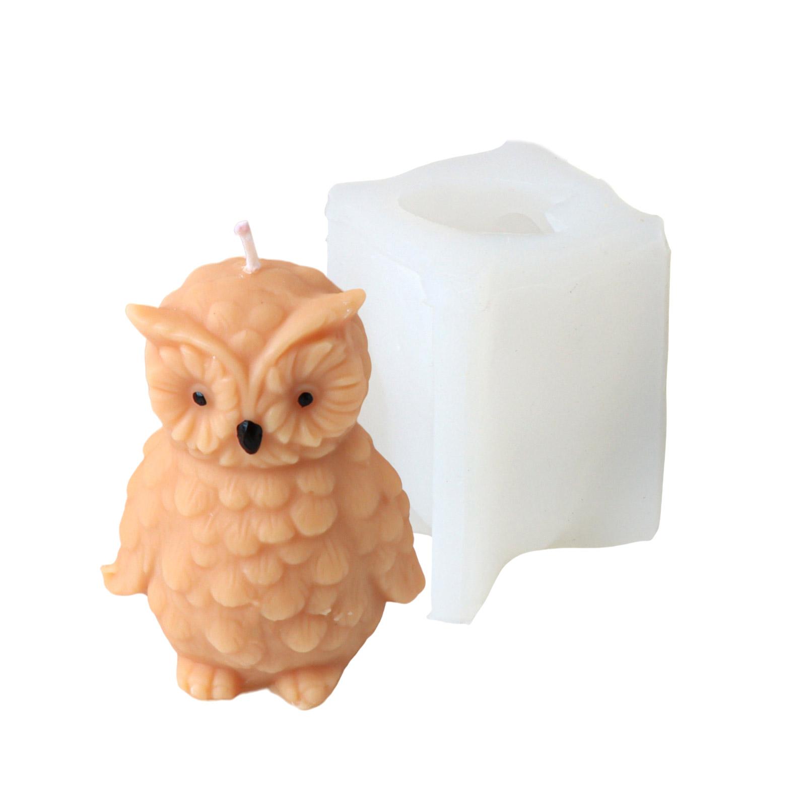 

Формы для свечей «Стоящая сова» Силиконовые формы для животных Гипсовые формы Формы для попугаев ручной работы Формы для орнаментов Формы из эпоксидной смолы D