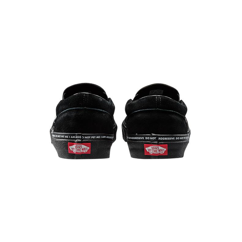 Sankuanz x Vans Classic Slip-On Year Of The Dog Unisex Sneakers Black VN0A38F7PYD