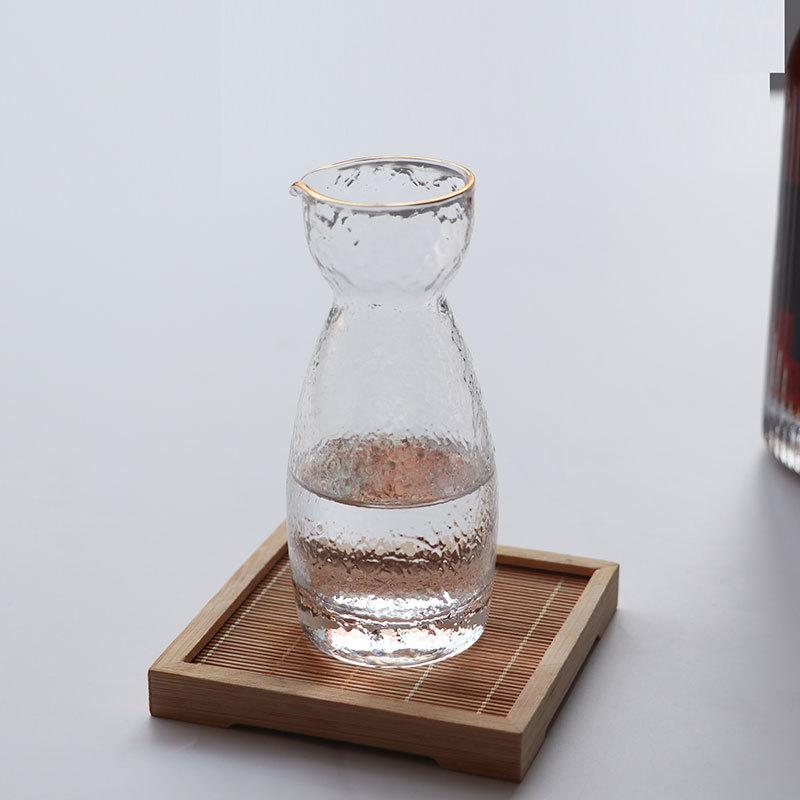 Japoński Styl Szklanki do Sake Zestaw Kubków Kreatywne Przezroczyste Kubki do Herbaty Akcesoria do Wina Czajniczek do Sake Kubek Wino Whisky Zestaw Kieliszków Shot Nowy