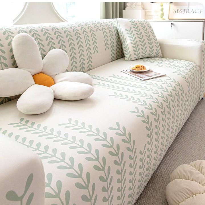 New Summer Ice Silk Sofa Cover Breathable Cool and Elastic Protective Cover Anti Cat Scratch Universal Sofa Cover