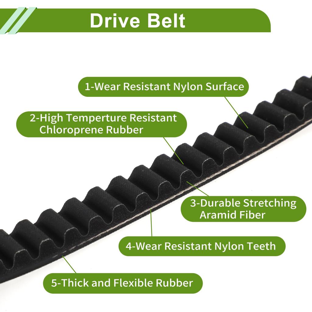 HOPESPANNER Honda Drive Belt V-Belt for Lead 90 / Broad 90