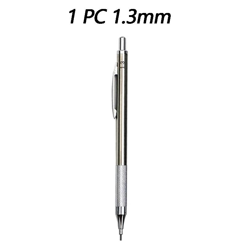 1/2/3 PCS Metal Drawing Pencils 0.3 0.5 0.7 mm HB Art Sketch Writing Mechanical Pencil Leads School Office Supplies Stationery