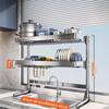 Extendable Double-Layer Sink Dish Drying Rack
