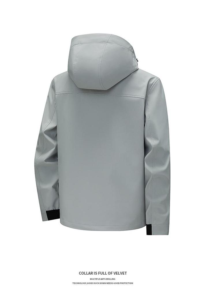 New Style 3D-Cut Windproof Waterproof Softshell Jacket for Couples – Spring/Autumn Mountaineering Suit