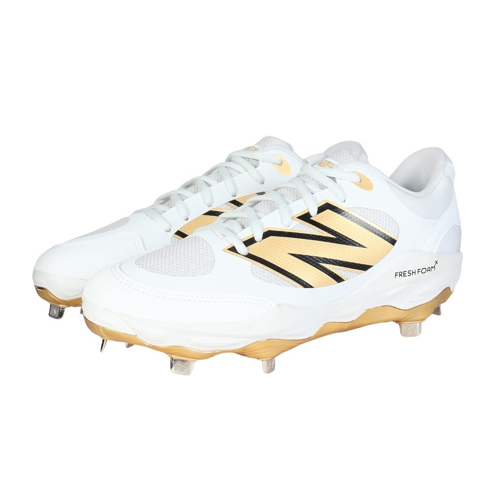 

лимитированная серия New Balance 3000v7 Metal Fresh Foam L3000GS7 бейсбольные шипы с металлом Доставка в день заказа, аутлет, расцветка. шипы. белый