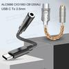 Hifi DAC Type-C to 3.5mm ALC5686 CX31993 CB1200AU Earphone Amplifier Audio Adapter Cables Hifi Sound Quality Decoder For AndroidGood product