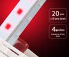 LTE-1101J LED Alarm: Flashing Strobe Light with Sound, 12V/24V/220V