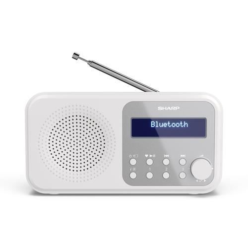 Radio Portable - SHARP - DR-P420 - DAB/DAB+/FM - Bluetooth - Alimentation USB/Piles