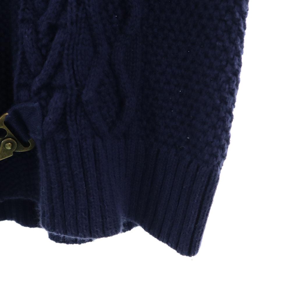 LAURENJEANSCO.RALPH LAUREN Long sleeve Shawl collar hook knit cardigan M Women Used