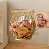 Metal Coffee Capsule Holder Display Rack Coffee Pod Organizer Coffee Shop Bar Display Large Capacity Kitchen Storage Accessories
