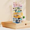 Hallisun Building Blocks Set: Cat Room Model, 3D Puzzle Toy, Miniature House, Mini Size, Brick Blocks, for Adults and Children (8+), Boys and Girls, C