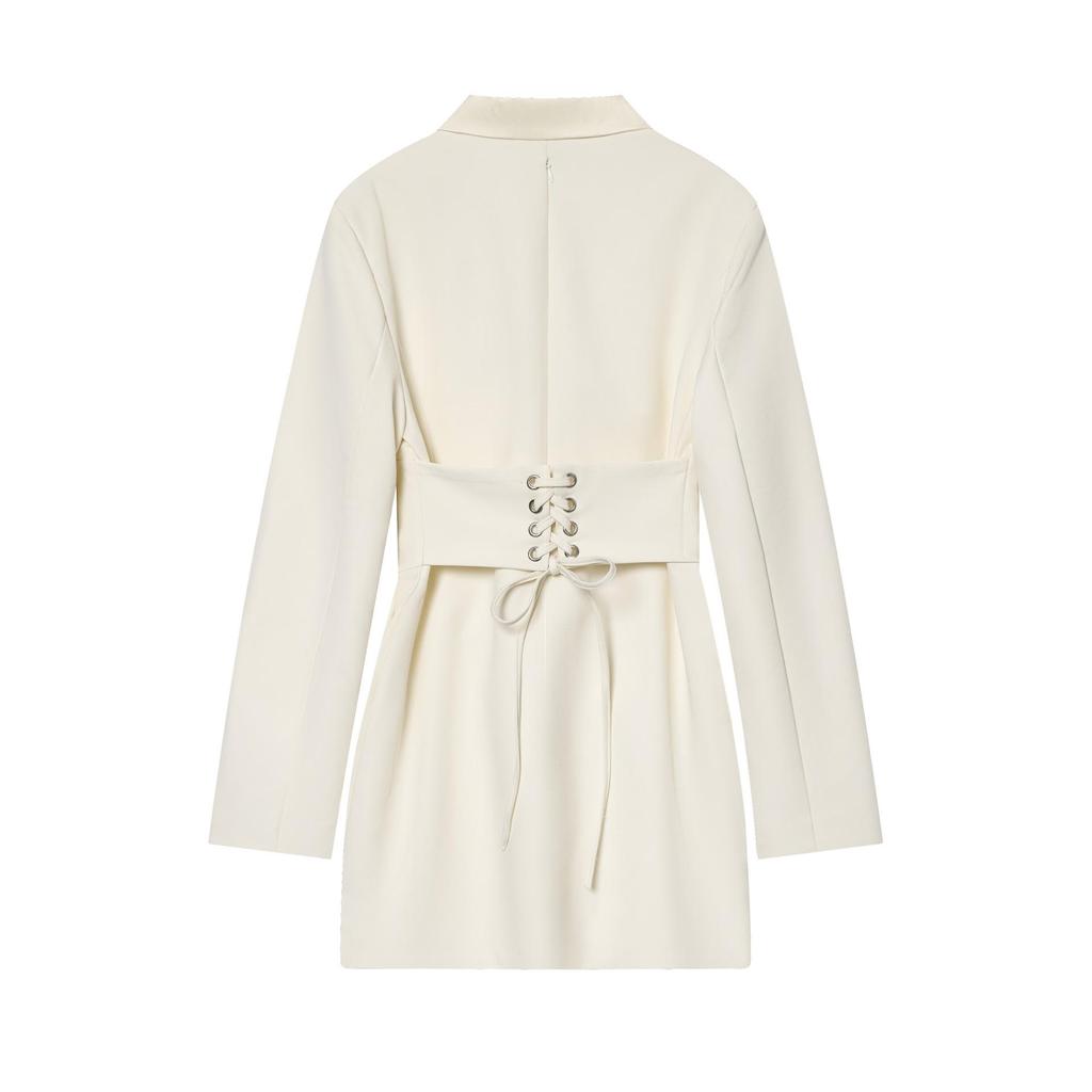 European-Style Versatile Rhinestone-Embellished Fashion Jacket and Skirt Set