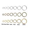 690-1550pcs/box Open Jump Rings Split Rings Link Loop Set Basical Jewelry Kits For DIY Jewelry Making Findings Connector