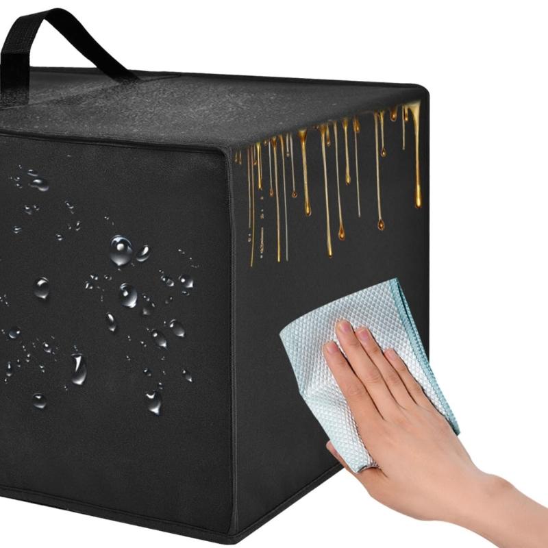 Breathable Microwaves Oven Covers Dust Proof Oil Resistant Washable Fabric Fit For Kitchen Appliance Maintenances