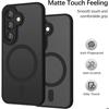 Magnetic Case - BOOLING - for Samsung Galaxy S26 Plus - with Camera Protection - Black