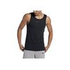 Nike Logo Solid Color Outdoor Casual Sports Round Neck Basketball Vest Men Vests Black AT3395-010