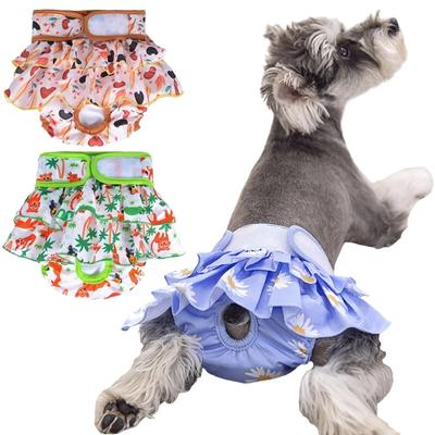 Köpek Bezi Hijyenik Fizyolojik Külot Küçük Büyük Köpekler Kedi için Yıkanabilir İç Çamaşırı Evcil Hayvan Koruyucu Pantolon Köpek Malzemeleri