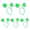 Cute Hairband with Colorful Pompoms Perfect for Parties Stage Performences Eye-catching Party Headband Birthday HeadWear